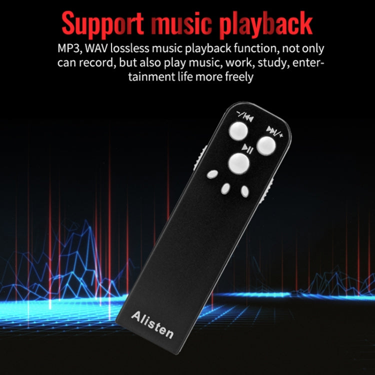 JNN J1 Mini Smart HD Noise Cancelling Voice Recorder, Memory:8GB(Black) - Recording Pen by JNN | Online Shopping South Africa | PMC TechLife | Buy Now Pay Later Mobicred