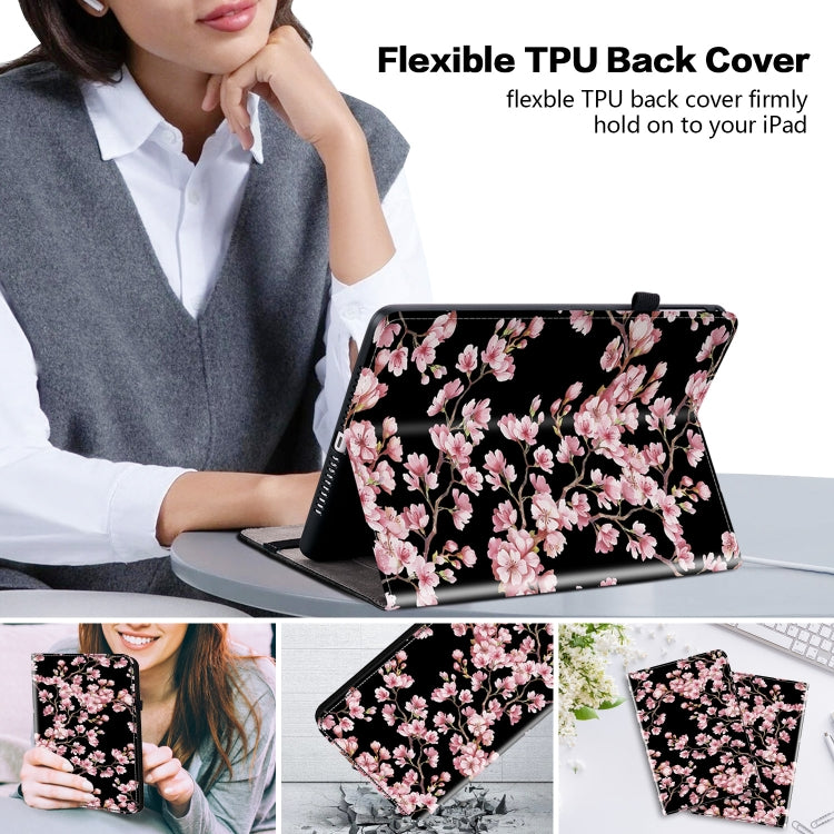For Lenovo Tab P12 12.7 2025 Crystal Texture Painted Leather Tablet Case(Plum Bossom) - free shipping - PMC TechLife - Order now!