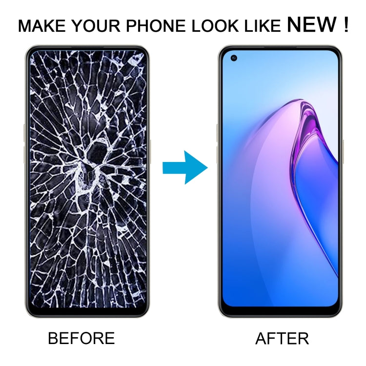 For OPPO Reno8 4G Original AMOLED LCD Screen Digitizer Full Assembly with Frame - LCD Screen by PMC TechLife | Online Shopping South Africa | PMC TechLife