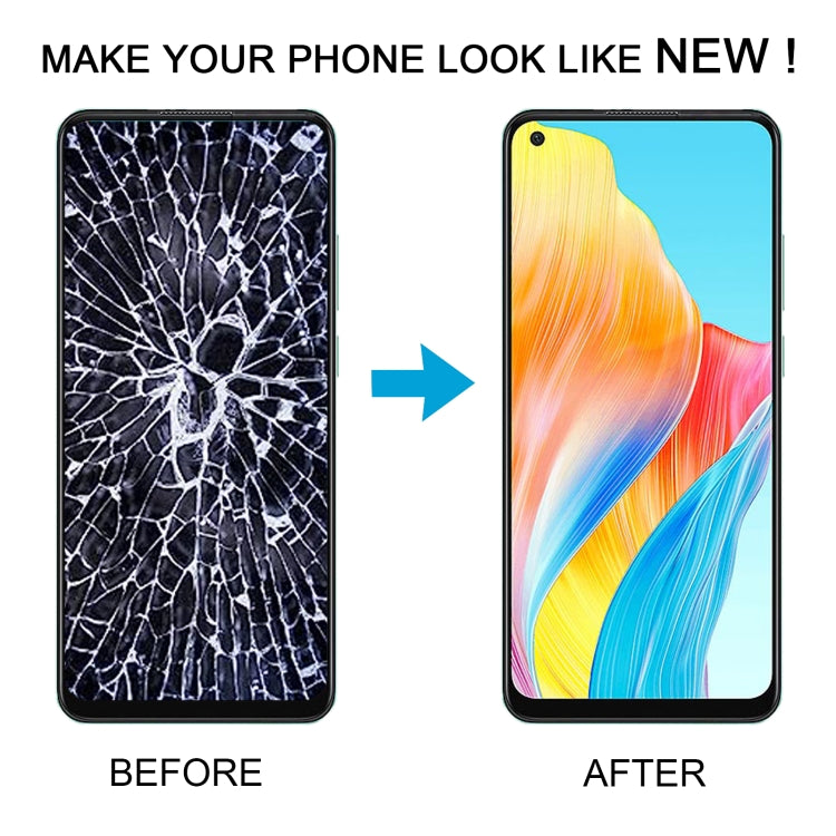 For OPPO A78 4G CPH2565 Original AMOLED LCD Screen Digitizer Full Assembly with Frame - LCD Screen by PMC TechLife | Online Shopping South Africa | PMC TechLife | Buy Now Pay Later Mobicred