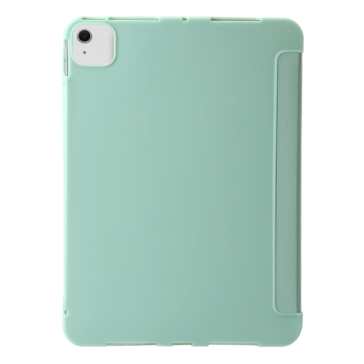 For iPad Air 13 2024 TPU Deformation Flip Leather Tablet Case with Holder(Mint Green) - iPad Air 13 2024 Cases by PMC Jewellery | Online Shopping South Africa | PMC Jewellery | Buy Now Pay Later Mobicred