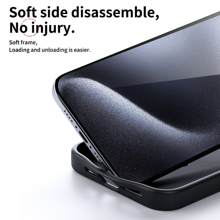 For iPhone 16 Plus Double Ring MagSafe Holder Carbon Fiber Phone Case(Silver) - free shipping - PMC TechLife - Order now!
