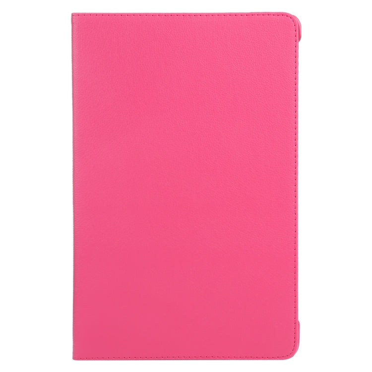 For iPad Air 13 2024 360 Degree Rotation Litchi Texture Leather Tablet Case with Holder(Rose Red) - iPad Air 13 2024 Cases by PMC Jewellery | Online Shopping South Africa | PMC Jewellery | Buy Now Pay Later Mobicred