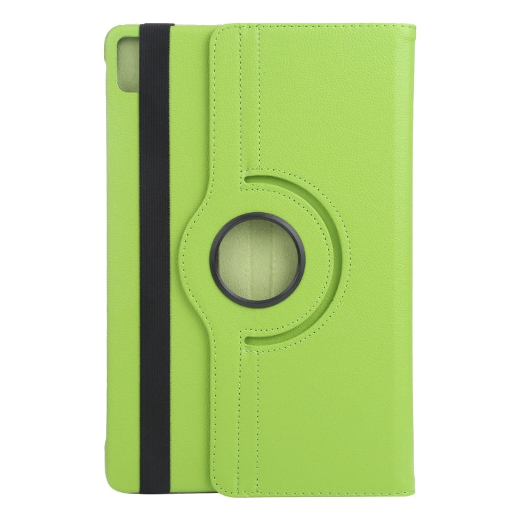 For iPad Air 13 2024 360 Degree Rotation Litchi Texture Leather Tablet Case with Holder(Green) - iPad Air 13 2024 Cases by PMC Jewellery | Online Shopping South Africa | PMC Jewellery | Buy Now Pay Later Mobicred