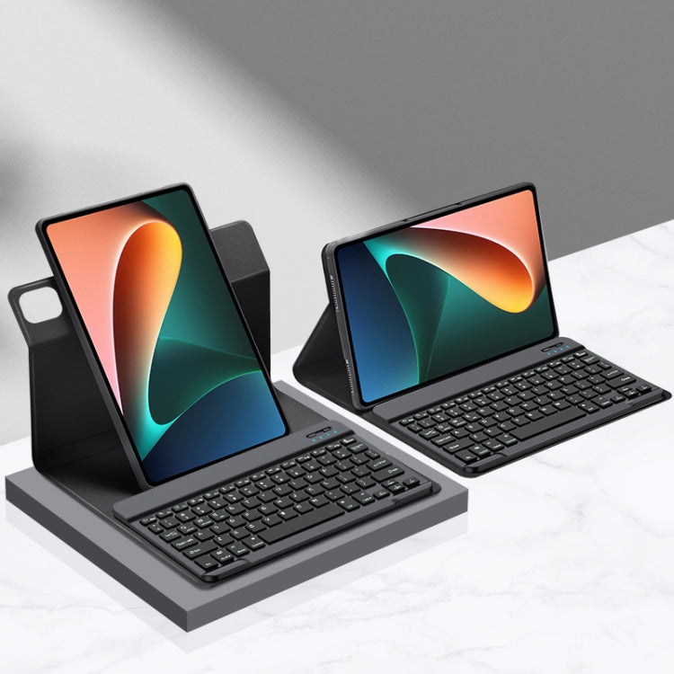 For Xiaomi Pad 6 Max 14 inch 2023 Detachable Keyboard Smart Tablet Leather Case(Black) - Xiaomi Keyboard by PMC TechLife | Online Shopping South Africa | PMC TechLife | Buy Now Pay Later Mobicred