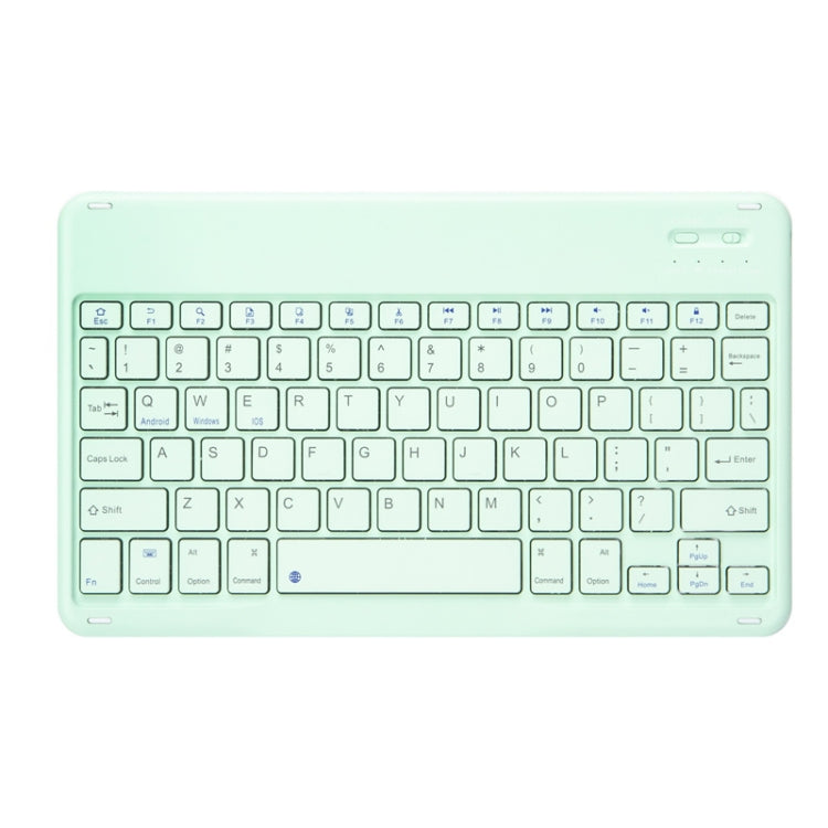 For Xiaomi Pad 5 / Pad 5 Pro 11 inch Round Cap Bluetooth Keyboard Tablet Leather Case with Pen Slot(Green) - Others Keyboard by PMC Jewellery | Online Shopping South Africa | PMC Jewellery | Buy Now Pay Later Mobicred