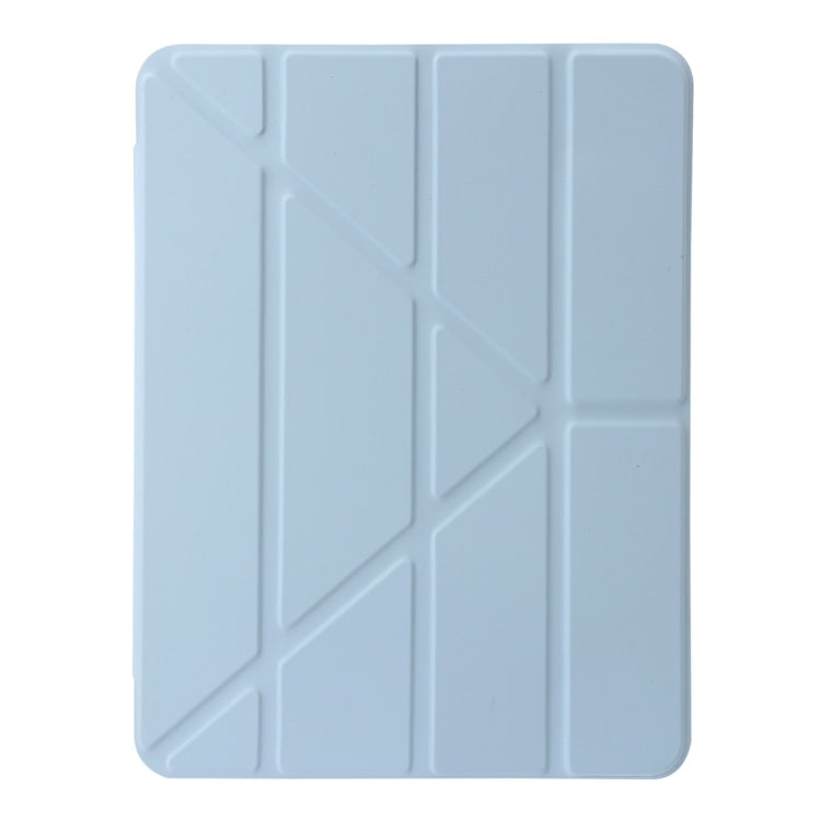 For iPad Air 13 2025 / 2024 Clear Acrylic Deformation Leather Tablet Case(Ice Blue) - iPad Air 13 2025 / 2024 Cases by PMC TechLife | Online Shopping South Africa | PMC TechLife | Buy Now Pay Later Mobicred