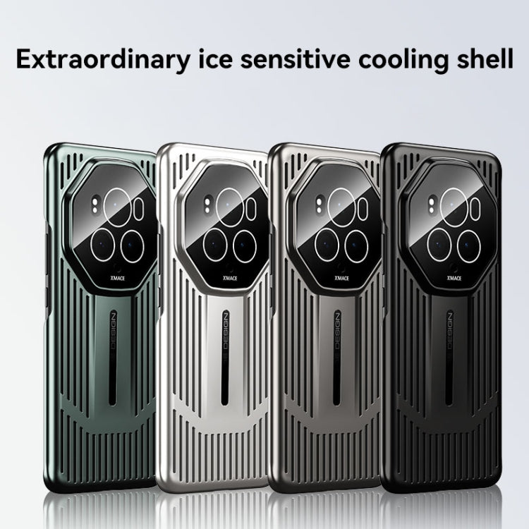 For Honor Magic6 Pro Ice Sense Heat Dissipation Electroplating Frosted Phone Case(Black) - Honor Cases by PMC Jewellery | Online Shopping South Africa | PMC Jewellery | Buy Now Pay Later Mobicred