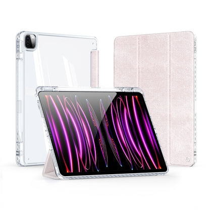 For iPad Air 11 2024/Air 5/Air 4 DUX DUCIS Unid Series PU+TPU Smart Tablet Case(Pink) - iPad Air 11 2024 Cases by DUX DUCIS | Online Shopping South Africa | PMC Jewellery | Buy Now Pay Later Mobicred