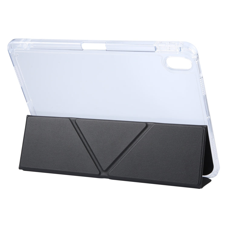 For iPad Air 11 2025 / 2024 / Air 5 / 4 GEBEI Deformation Leather Tablet Case(Black) - free shipping - PMC TechLife - Order now!
