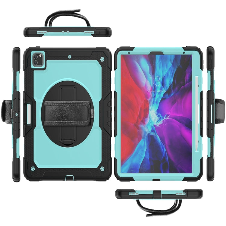 For iPad Pro 13 2024 Silicone Hybrid PC Tablet Protective Case(Light Blue+Black) - free shipping - PMC TechLife - Order now!