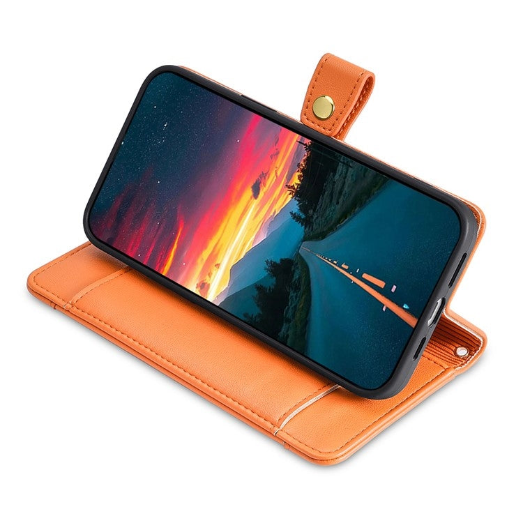 For Google Pixel 9 Sheep Texture Cross-body Zipper Wallet Leather Phone Case(Orange) - Google Cases by PMC TechLife | Online Shopping South Africa | PMC TechLife | Buy Now Pay Later Mobicred