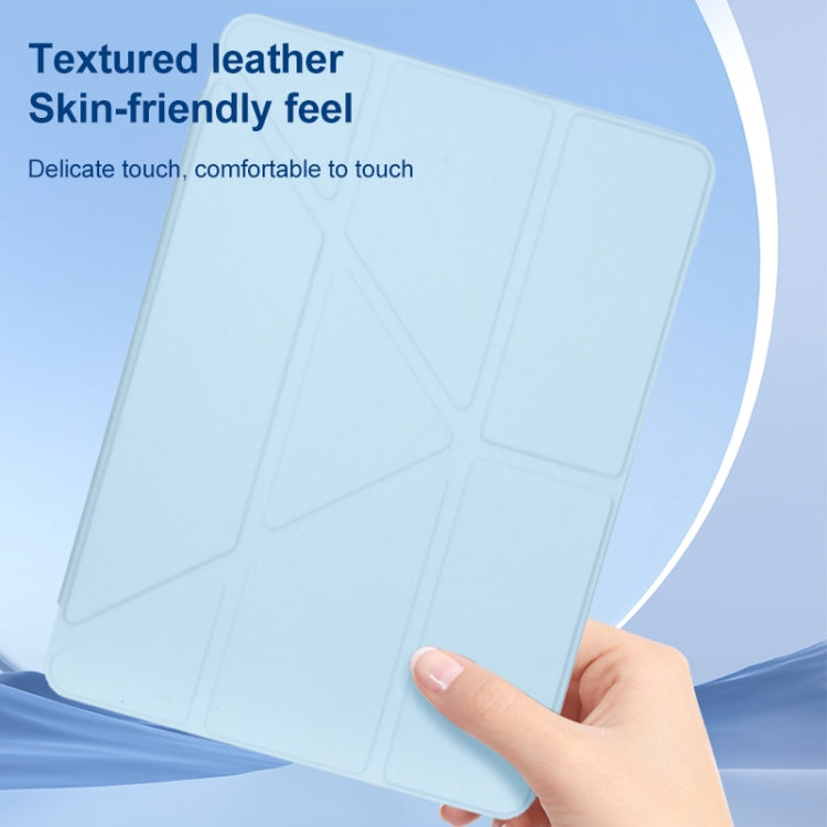 For Huawei MatePad 11 2021 / 2023 Clear Acrylic Deformation Leather Tablet Case(Black) - free shipping - PMC TechLife - Order now!