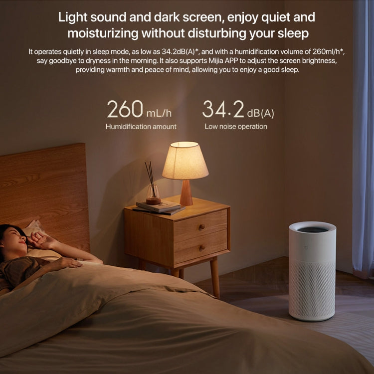 Xiaomi Mijia Pure Smart Fog-Free Humidifier 2, Specification:US Plug(White) - free shipping - PMC TechLife - Order now!
