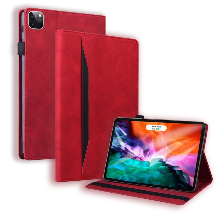 For iPad Pro 13 2024 Splicing Shockproof Leather Tablet Case(Red) - free shipping - PMC TechLife - Order now!
