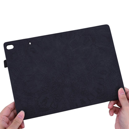 For iPad Pro 11 2024 Calf Texture Embossed Leather Tablet Case(Black) - iPad Pro 11 2024 Cases by PMC Jewellery | Online Shopping South Africa | PMC Jewellery | Buy Now Pay Later Mobicred