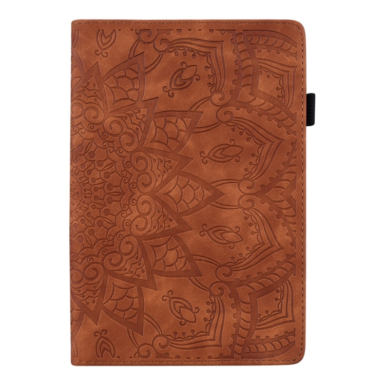 For iPad Pro 11 2024 Calf Texture Embossed Leather Tablet Case(Brown) - iPad Pro 11 2024 Cases by PMC TechLife | Online Shopping South Africa | PMC TechLife | Buy Now Pay Later Mobicred