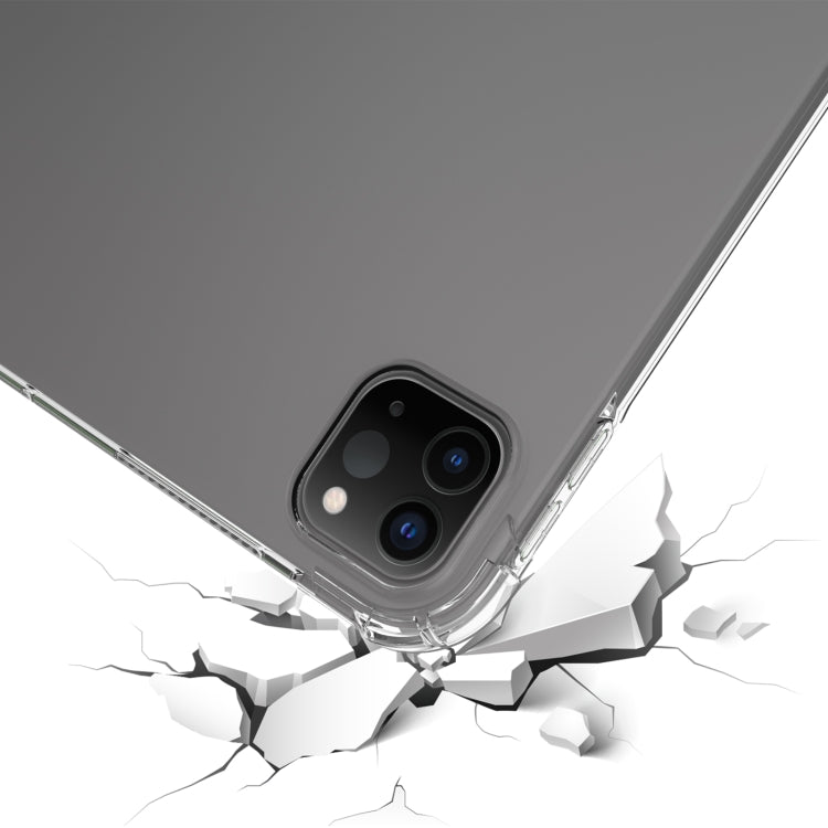 For iPad Pro 13 2024 Highly Transparent TPU Full Thicken Corners Shockproof Protective Case(Transparent) - iPad Pro 13 2024 Cases by PMC TechLife | Online Shopping South Africa | PMC TechLife | Buy Now Pay Later Mobicred