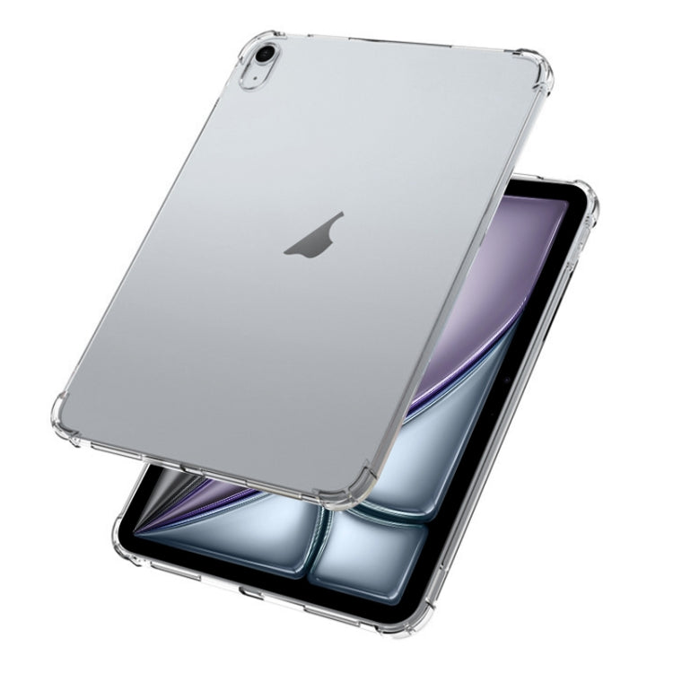 For iPad Air 11 2024 / 2025 Highly Transparent TPU Full Thicken Corners Shockproof Protective Case(Transparent) - iPad Air 11 2025 / 2024 Cases by PMC TechLife | Online Shopping South Africa | PMC TechLife | Buy Now Pay Later Mobicred