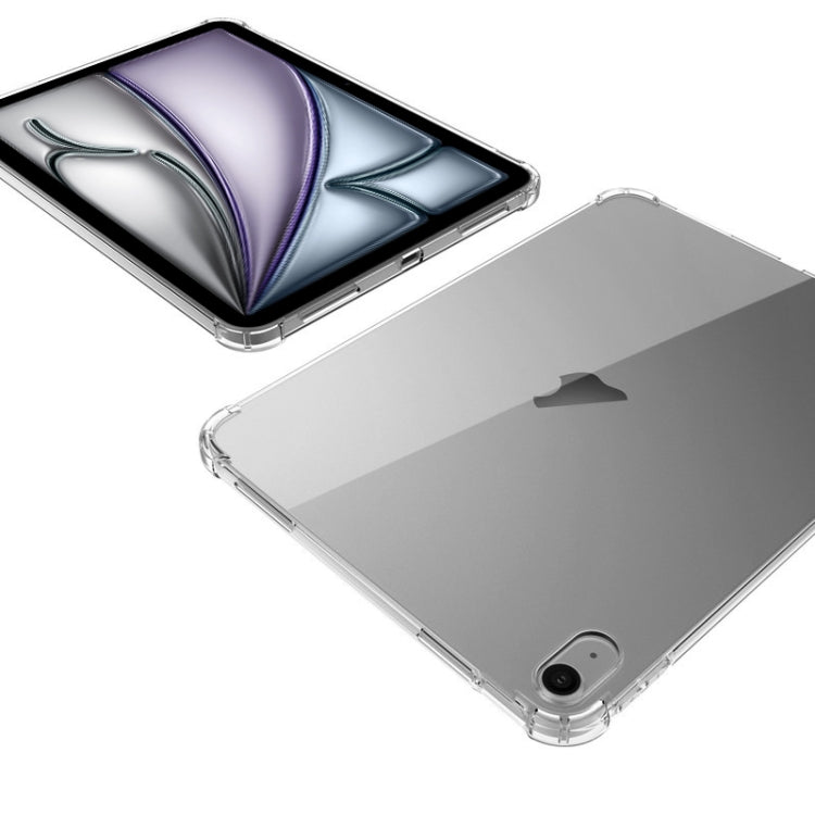 For iPad Air 11 2024 / 2025 Highly Transparent TPU Full Thicken Corners Shockproof Protective Case(Transparent) - iPad Air 11 2025 / 2024 Cases by PMC TechLife | Online Shopping South Africa | PMC TechLife | Buy Now Pay Later Mobicred