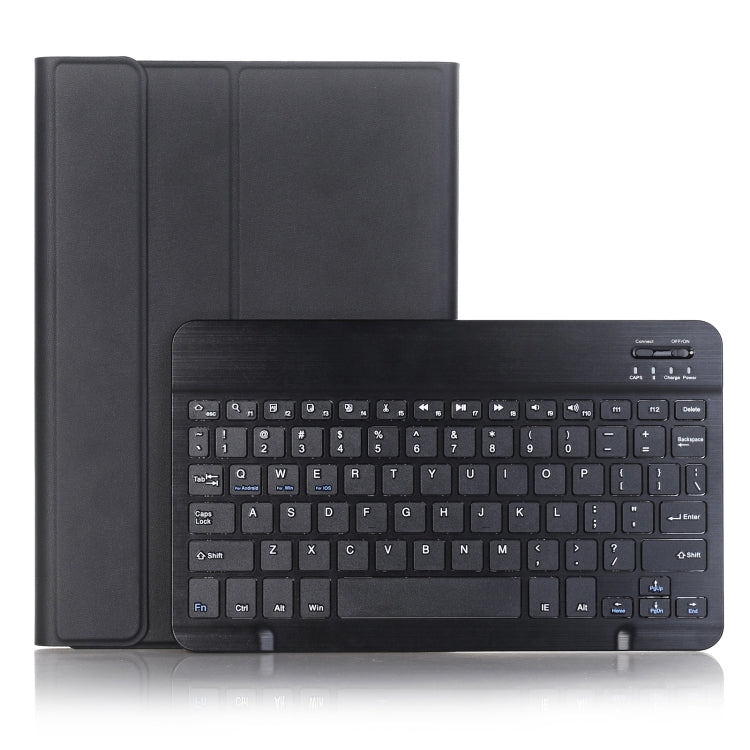 For iPad Pro 11 2024 A13B Lambskin Texture Bluetooth Touch Keyboard Leather Tablet Case with Pen Slot(Black) - For iPad Pro by PMC TechLife | Online Shopping South Africa | PMC TechLife | Buy Now Pay Later Mobicred