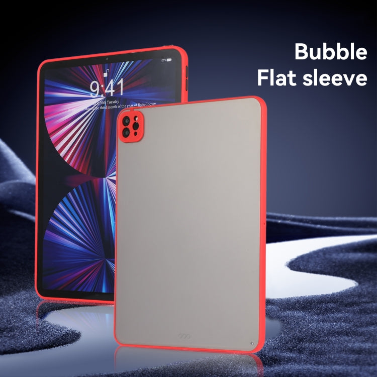 For iPad Air 11 2024 Skin Feel 2 in 1 PC Hybrid TPU Tablet Case(Red) - iPad Pro 11 2024 Cases by PMC Jewellery | Online Shopping South Africa | PMC Jewellery | Buy Now Pay Later Mobicred