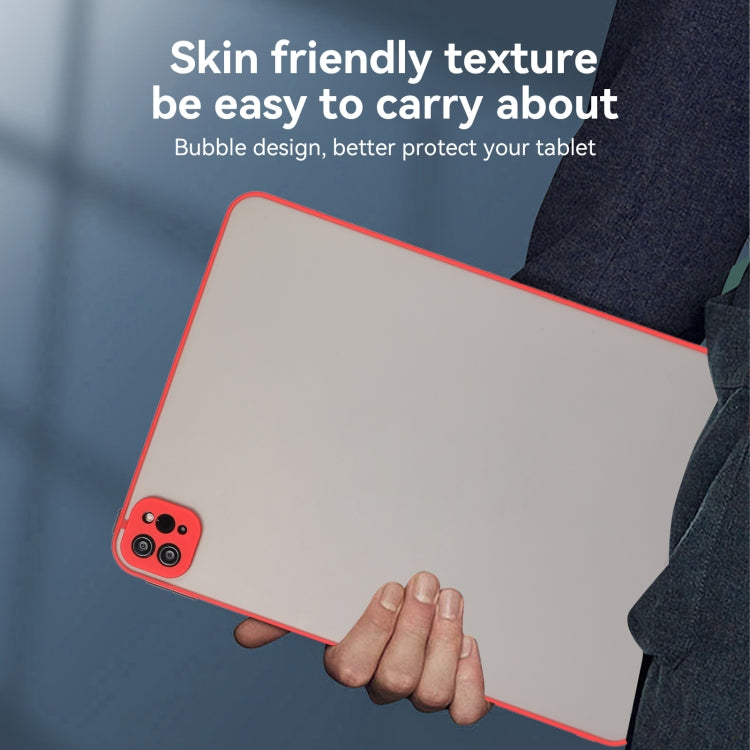 For iPad Pro 13 2024 Skin Feel 2 in 1 PC Hybrid TPU Tablet Case(Red) - iPad Pro 13 2024 Cases by PMC TechLife | Online Shopping South Africa | PMC TechLife | Buy Now Pay Later Mobicred
