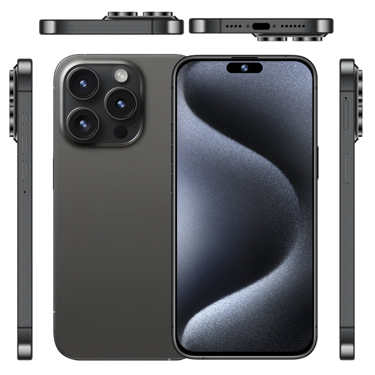 i15 Pro Max / Q5, 2GB+16GB, 6.5 inch Screen, Face Identification, Android 8.1 MTK6580P Quad Core, Network: 3G, Dual SIM(Titanium Black) -  by PMC TechLife | Online Shopping South Africa | PMC TechLife