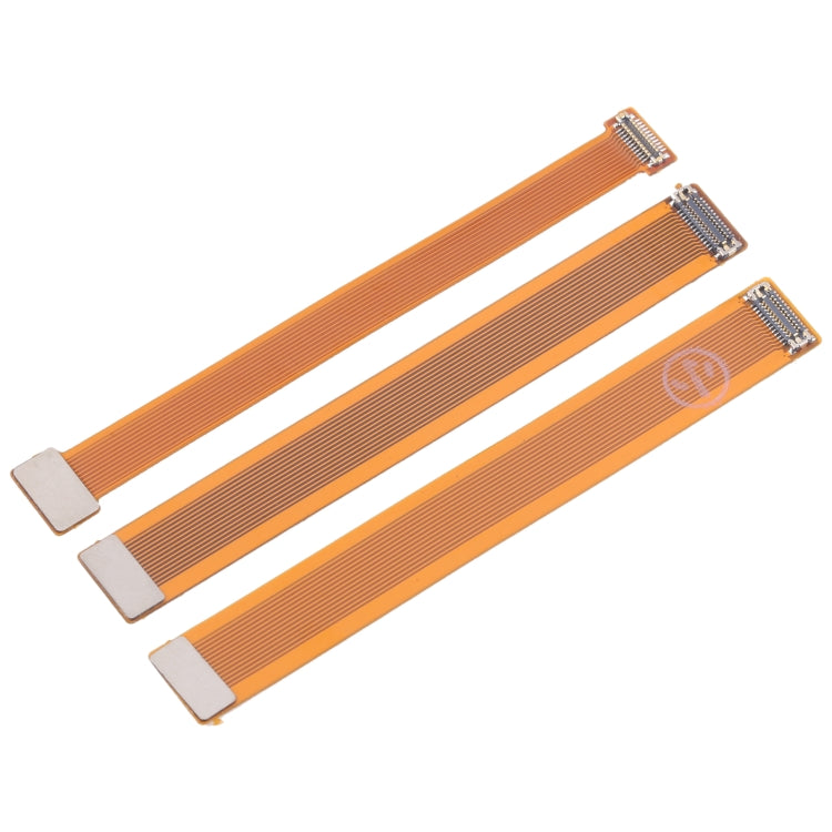 For iPhone 11 Pro 3pcs/Set Rear Camera Extension Test Flex Cable - Test Tools by PMC TechLife | Online Shopping South Africa | PMC TechLife | Buy Now Pay Later Mobicred