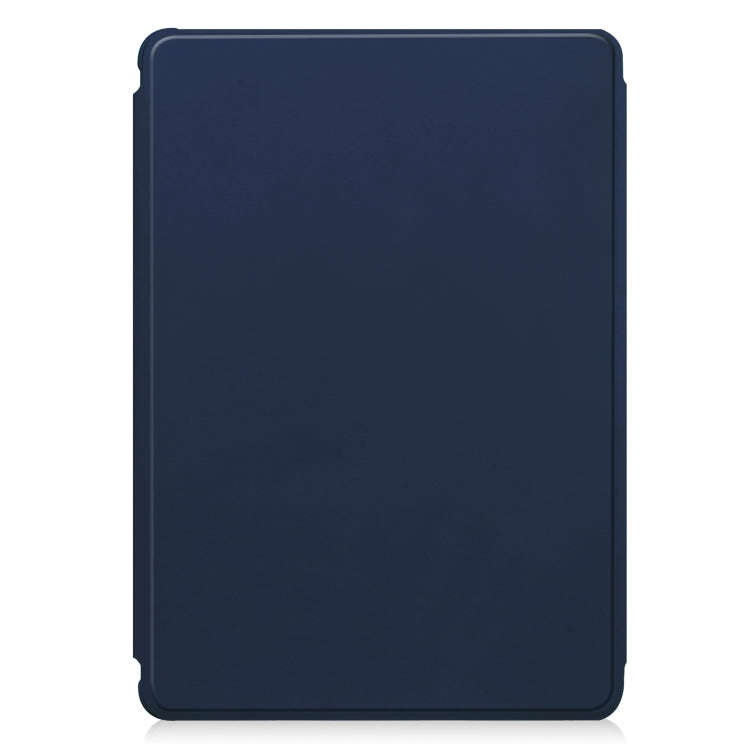 For iPad Air 13 2024 Transparent Rotation Smart Leather Tablet Case(Dark Blue) - iPad Air 13 2024 Cases by PMC TechLife | Online Shopping South Africa | PMC TechLife | Buy Now Pay Later Mobicred