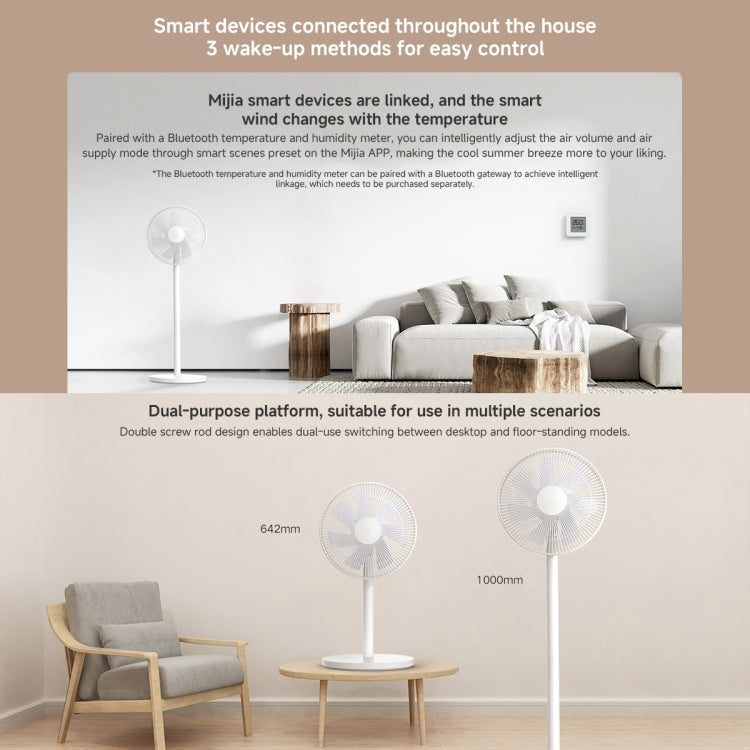 Xiaomi Mijia Smart Floor Fan, US Plug(White) - free shipping - PMC TechLife - Order now!