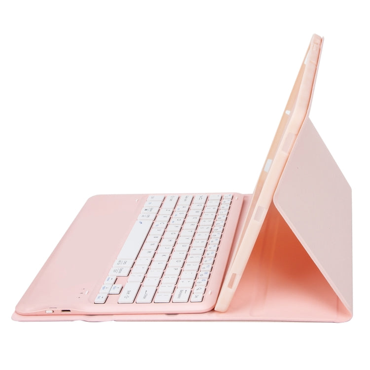 For iPad Pro 13 2024 A13B Detachable Ultra-Thin Bluetooth Keyboard Leather Tablet Case with Pen Slot(Pink) - For iPad Pro by PMC TechLife | Online Shopping South Africa | PMC TechLife | Buy Now Pay Later Mobicred