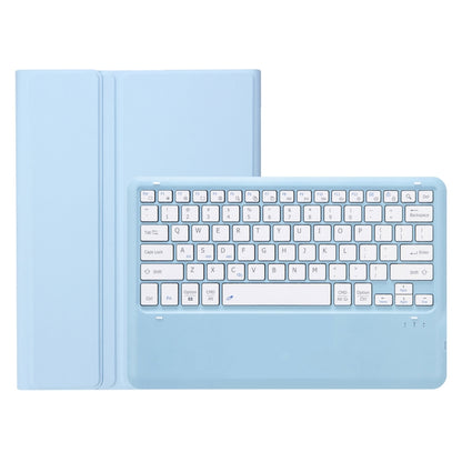 For iPad Pro 13 2024 A13B Detachable Ultra-Thin Bluetooth Keyboard Leather Tablet Case with Pen Slot(Light Blue) - For iPad Pro by PMC Jewellery | Online Shopping South Africa | PMC Jewellery | Buy Now Pay Later Mobicred