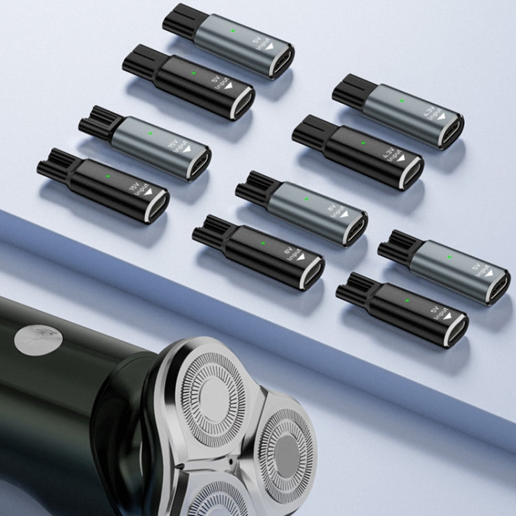 Shaver / Clipper Charging Adapter for Philips, Interface:Type-C to 5V Single Slot(Black) - Shavers Parts & Accessories by PMC TechLife | Online Shopping South Africa | PMC TechLife | Buy Now Pay Later Mobicred