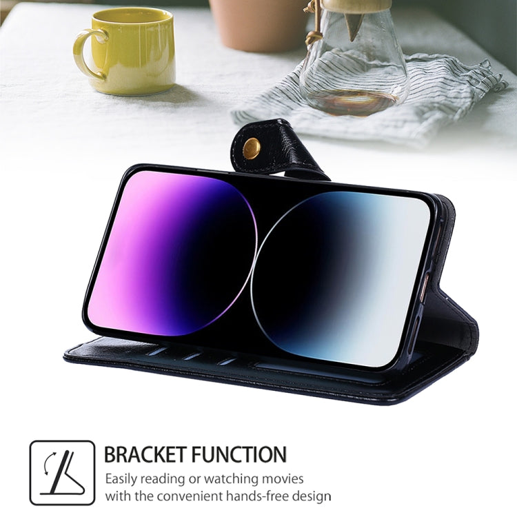 For Google Pixel 8a Zipper Bag Leather Phone Case(Black) - Google Cases by PMC TechLife | Online Shopping South Africa | PMC TechLife | Buy Now Pay Later Mobicred