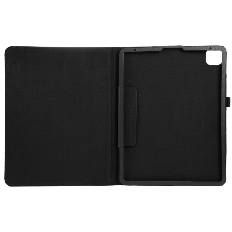 For iPad Pro 11 2024 Litchi Texture Solid Color Leather Tablet Case(Black) - iPad Pro 11 2024 Cases by PMC Jewellery | Online Shopping South Africa | PMC Jewellery | Buy Now Pay Later Mobicred