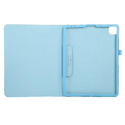 For iPad Pro 13 2024 Litchi Texture Solid Color Leather Tablet Case(Sky Blue) - iPad Pro 13 2024 Cases by PMC Jewellery | Online Shopping South Africa | PMC Jewellery | Buy Now Pay Later Mobicred