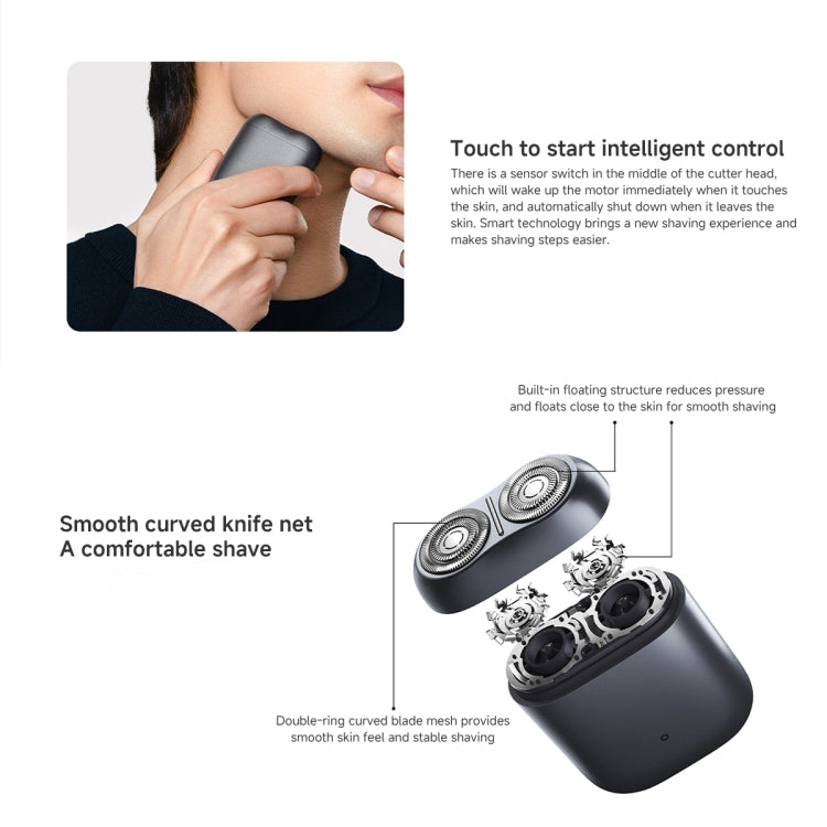 Xiaomi Mijia Electric Shaver S200(White) - Shavers & Accessories by Xiaomi | Online Shopping South Africa | PMC TechLife | Buy Now Pay Later Mobicred