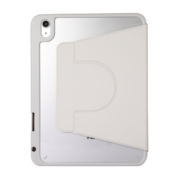For iPad Pro 13 2024 2 in 1 Acrylic Split Rotating Leather Tablet Case(Grey) - iPad Pro 13 2024 Cases by PMC TechLife | Online Shopping South Africa | PMC TechLife | Buy Now Pay Later Mobicred
