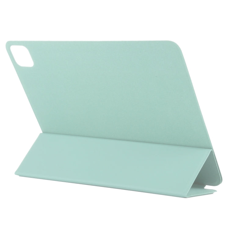 For iPad Pro 13 2024 Double-sided Clip Non-buckle Magnetic PU Smart Tablet Case(Light Green) - iPad Air 13 2024 Cases by PMC Jewellery | Online Shopping South Africa | PMC Jewellery | Buy Now Pay Later Mobicred