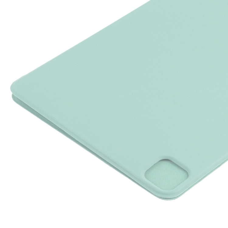 For iPad Pro 13 2024 Double-sided Clip Non-buckle Magnetic PU Smart Tablet Case(Light Green) - iPad Air 13 2024 Cases by PMC Jewellery | Online Shopping South Africa | PMC Jewellery | Buy Now Pay Later Mobicred