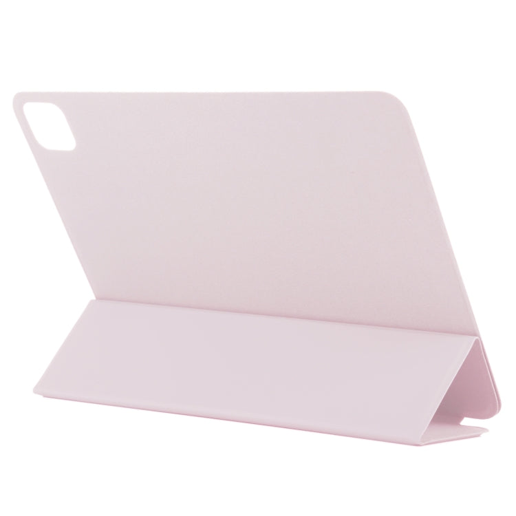 For iPad Pro 13 2024 Double-sided Clip Non-buckle Magnetic PU Smart Tablet Case(Pink) - iPad Air 13 2025 / 2024 Cases by PMC TechLife | Online Shopping South Africa | PMC TechLife | Buy Now Pay Later Mobicred