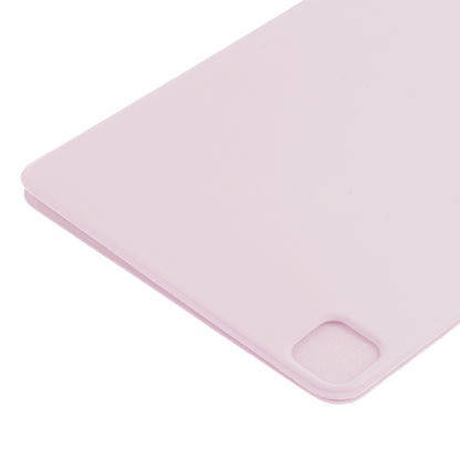 For iPad Pro 11 2024 Double-sided Clip Non-buckle Magnetic PU Smart Tablet Case(Pink) - iPad Pro 11 2024 Cases by PMC Jewellery | Online Shopping South Africa | PMC Jewellery | Buy Now Pay Later Mobicred