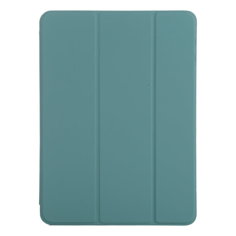 For iPad Air 11 2024 Double-sided Clip Non-buckle Magnetic PU Smart Tablet Case(Green) - iPad Air 11 2024 Cases by PMC TechLife | Online Shopping South Africa | PMC TechLife | Buy Now Pay Later Mobicred