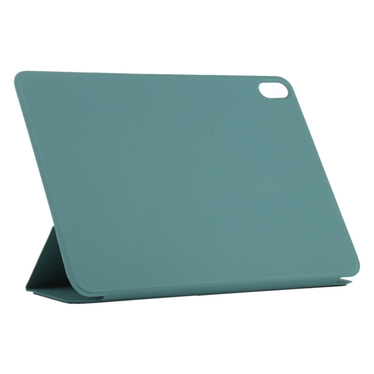 For iPad Air 11 2024 Double-sided Clip Non-buckle Magnetic PU Smart Tablet Case(Green) - iPad Air 11 2024 Cases by PMC TechLife | Online Shopping South Africa | PMC TechLife | Buy Now Pay Later Mobicred