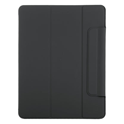 For iPad Pro 13 2024 Double-sided Clip Fixed Buckle Magnetic PU Leather Smart Tablet Case(Black) - iPad Pro 13 2024 Cases by PMC Jewellery | Online Shopping South Africa | PMC Jewellery | Buy Now Pay Later Mobicred