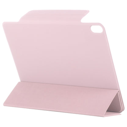 For iPad Air 11 2024 Double-sided Clip Fixed Buckle Magnetic PU Leather Smart Tablet Case(Rose Gold) - iPad Air 11 2024 Cases by PMC Jewellery | Online Shopping South Africa | PMC Jewellery | Buy Now Pay Later Mobicred