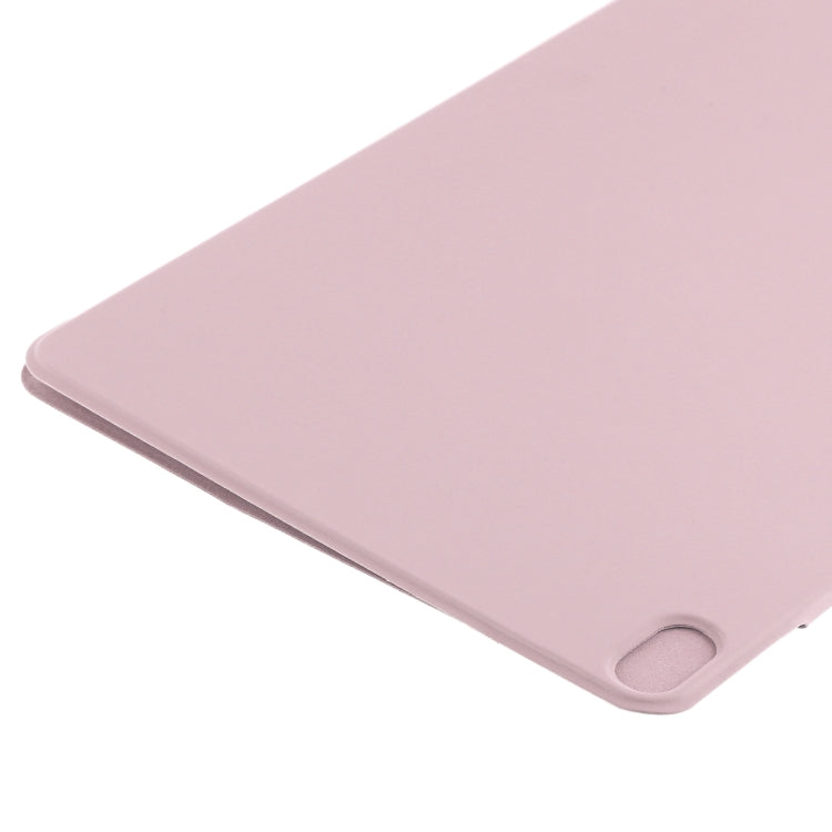 For iPad Air 11 2024 Double-sided Clip Fixed Buckle Magnetic PU Leather Smart Tablet Case(Rose Gold) - iPad Air 11 2024 Cases by PMC Jewellery | Online Shopping South Africa | PMC Jewellery | Buy Now Pay Later Mobicred