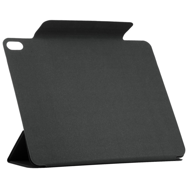 For iPad Air 13 2025 / 2024 Double-sided Clip Fixed Buckle Magnetic PU Leather Smart Tablet Case(Black) - iPad Air 13 2025 / 2024 Cases by PMC TechLife | Online Shopping South Africa | PMC TechLife | Buy Now Pay Later Mobicred