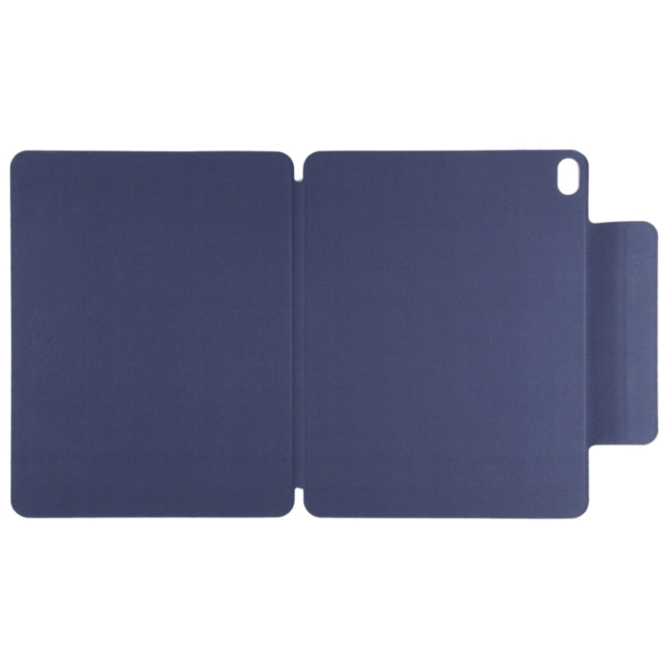 For iPad Air 13 2024 Double-sided Clip Fixed Buckle Magnetic PU Leather Smart Tablet Case(Dark Blue) - iPad Air 13 2024 Cases by PMC TechLife | Online Shopping South Africa | PMC TechLife | Buy Now Pay Later Mobicred